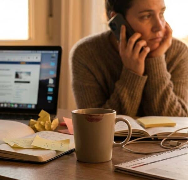 emotional avoidance through busyness