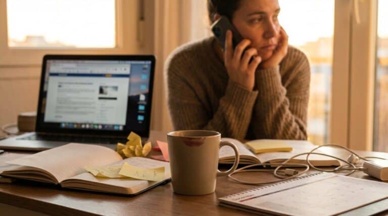 emotional avoidance through busyness